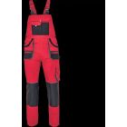 03020168  CARL munkavédelmi kantáros mellesnadrág több színben