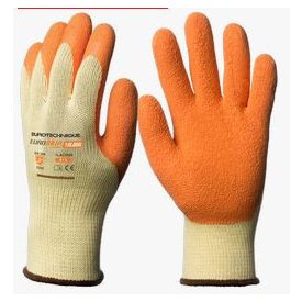   1LACO EUROGRIP SÁRGA munkavédelmi kesztyű, precíziós SZERELŐKESZTYŰ, TENYERÉN LATEX MÁRTÁS