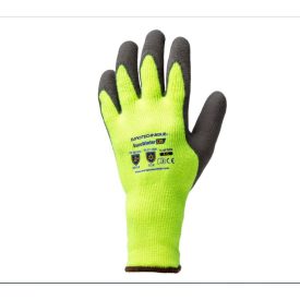   1LAFO EUROWINTER TÉLI SÁRGA munkavédelmi KESZTYŰ, SZÜRKE LATEX TENYÉR