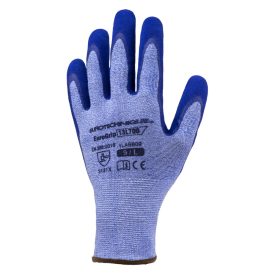   1LASB EUROGRIP munkavédelmi kesztyű, tenyéren dupla latex mártás, csúszásbiztos, gumírozott mandzsetta