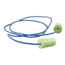   Uvex x-fit zsinóros, lime színű,  lekerekített hengeres PU-hab füldugó (SNR 37dB) U2112.010-es