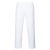 2208WHRXS, Portwest gasztro munkaruha, bebújós 2208-as cikkszámú péknadrág, divatosviselet, fehér