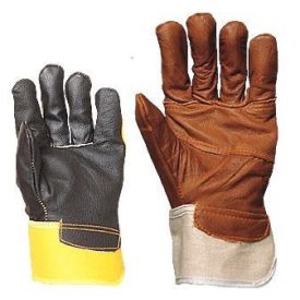   280 színmarha munkavédelmi keszytű egész bőrből, erős vászon kézhát