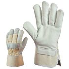 280 színmarha munkavédelmi keszytű egész bőrből, erős vászon kézhát