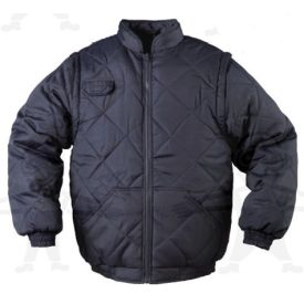   CHOUKA  SLEEVE kék, levehető ujjakkal mellénnyé alakítható kabát XGCSB