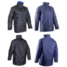   5PDA Coverguard PANDA SÖTÉTKÉK és FEKETE BÉLELT ÉS KAPUCNIS TÉLIKABÁT