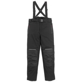   Coverguard munkaruha TAO fekete, lélegző, szél- és vízálló softshell, 8000 mm/3000 mpv, deréköv, vállpánt, térdeplőtasak XTAPB