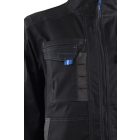 5TLJ010 COVERGUARD TELICA FEKETE/KÉK MUNKAVÉDELMI DZSEKI 2XL-es méret