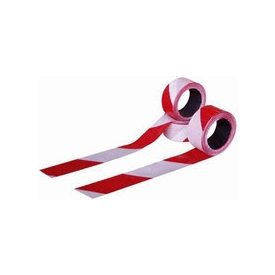   70010, Közúti jelzőszalag, piros-fehér, 5 cm x 100 méter 70010-es