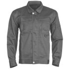 Class kabát, cipzáras plusz patentos, Munkáskabát - Többféle színben (fehér, fekete, barna, szürke)