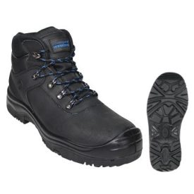   AQUAMARINE 9AUQA Coverguard S3 SRC WR munkavédelmi bakancs vízálló fekete kompozit