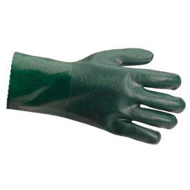   A835 Portwest Duplán mártott PVC munkavédelmi kesztyű 35cm, csúszásmentesített tenyérrel. Jersey bélés