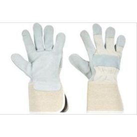   LANIUS Kombinált munkavédelmi kesztyű hasított marhabőrből és kötött pamutból. 7 cm mandzsetta.