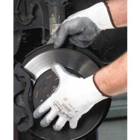   HYFLEX FOAM 11-800 antisztatikus (az EN 1149 sz. szabvány szerint), varratmentes kötött nylon munkavédelmi kesztyű mikroporózus nitrilréteggel a tenyéren és az ujjakon, rugalmas kötött mandzsettával.