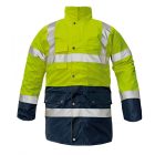 BIROAD kabát HV sárga/sötétkék XXXL
