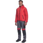 MAX NEO LIGHT munkavédelmi dzseki, kabát - Piros, M, méret: M, szín: Piros