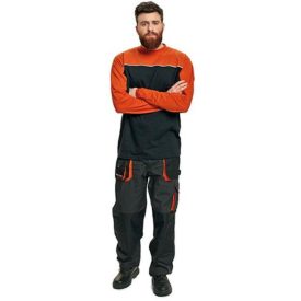 EMERTON hosszú ujjú trikó fekete