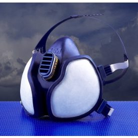   C0702006799999, FFP2 Alacsony légzés ellenállású 3M 4251+ maszk,  szűrő félálarc