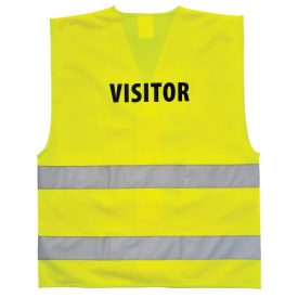   Portwest C405 Visitor munkavédelmi láthatósági mellény Visitor ( látogató ) felirattal