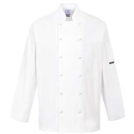   C771WHRXS, Norwich séfkabát, normál fazon, fehér színben