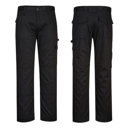 CD884BKR28, Portwest Super Work nadrág, Black, méret: 28