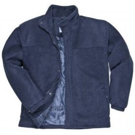   Yukon bélelt polár pulóver F500, normál fazon, fekete színben