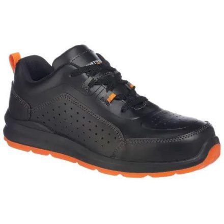 FC09 Portwest Portwest Compositelite perforált biztonsági Trainer S1P munkavédelmi cipő 46