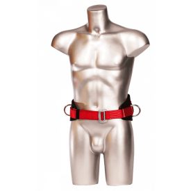   FP08 Portwest munkavédelmi Munkahelyzet-beállító öv, magasban végzett munkához, állítható, kényelmi béléssel, gyorskioldóval, 2 db D-gyűrűvel.