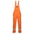FR67ORRS, Portwest Bizflame Ultra Bizflame Ultra kantáros nadrág, Cikkszám: FR67, Narancssárga, S