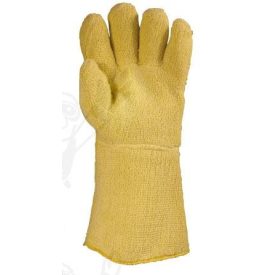  Ötujjas kesztyű, 33 cm-es hurkolt kevlár, plusz hőszigetelő béléssel 4673-as