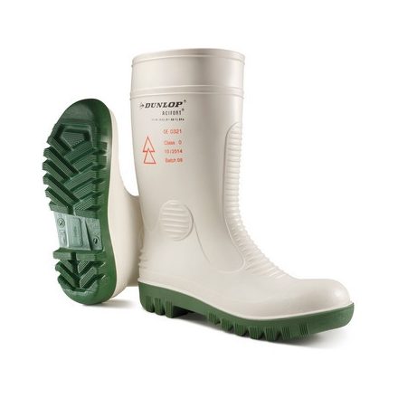 GAND79940, DUNLOP ACIFORT HIGH VOLTAGE FEHÉR VILLANYSZER. CSIZMA _39-40