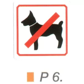 Kutyát bevinni tilos! P6