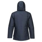 PW260 Portwest állítható levehető kapucnis munkavédelmi téli kabát Navy/Royal kék S