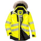 PW369YBRL - PW3 Hi-Vis Parka munkavédelmi télikabát L