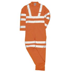   RT42 JÓL LÁTHATÓSÁGI OVERÁLL VASÚTI DOLGOZÓK RÉSZÉRE, kezeslábas, Jólláthatósági