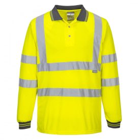 S277 HI-VIS HOSSZÚ UJJÚ PÓLÓING , Jólláthatósági