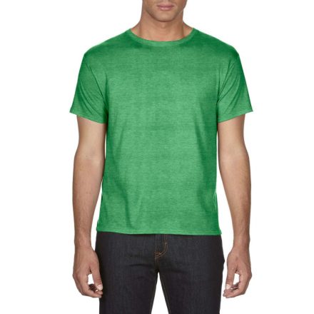 an361hg-s, ANVIL ADULT (AN361) nyári rövid ujjú férfi póló, környakas oldalvarrott karcsúsított,