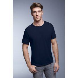   ANVIL ADULT (AN361) nyári rövid ujjú férfi póló, környakas oldalvarrott karcsúsított, 100% Pamut