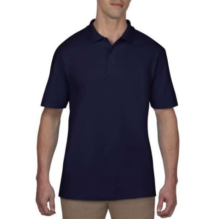 ANVIL (AN6280)  rövid ujjú férfi póló,/fésült pamut oldalvarrott, Sötétkék/Navy színben,  méret: S, méret: S, szín: Sötétkék/Navy