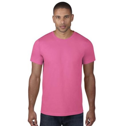 an980nep-s, ANVIL (AN980) nyári rövid ujjú férfi póló,/fésült pamut környakas, Neon