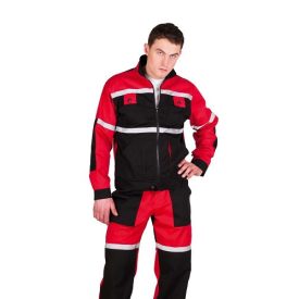 TAYRA kabát piros, Munkáskabát