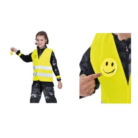   NARDA gyermek szignalizáló szett sárga, méret: XXXL, szín: Fekete