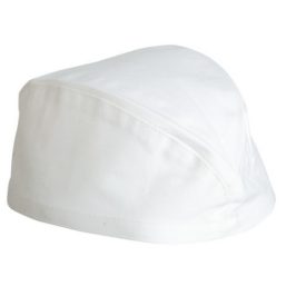 VOLANS szakácssapka hajó alakú, fehér