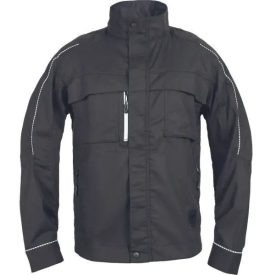 Cerva TAURUS modern szabású dzseki Fekete színben