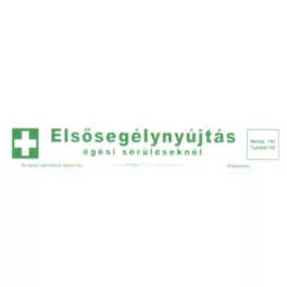 Elsősegélynyújtó táblák