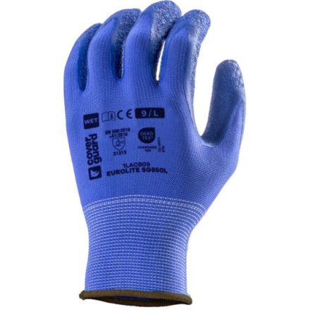 SZERELŐKESZTYŰ KÉK LATEX CSB TENYÉRREL_10