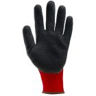 EUROLITE 1LACE PIROS KESZTYŰ TENYERÉN FEKETE LATEX_08