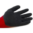 EUROLITE 1LACE PIROS KESZTYŰ TENYERÉN FEKETE LATEX_10