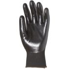 SZERELŐKESZTYŰ, SZÜRKE PA/FEKETE NITRIL MÁRTÁS, 3/4 HÁT_8