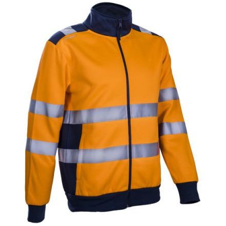 GOKKAN HI-VIZ NARANCS CIPZÁRAS PULÓVER_3XL